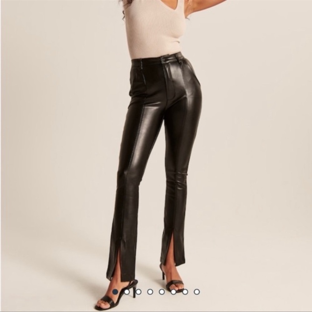 Abercrombie & Fitch Leather Pants